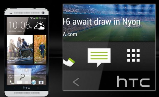 HTC One Screen