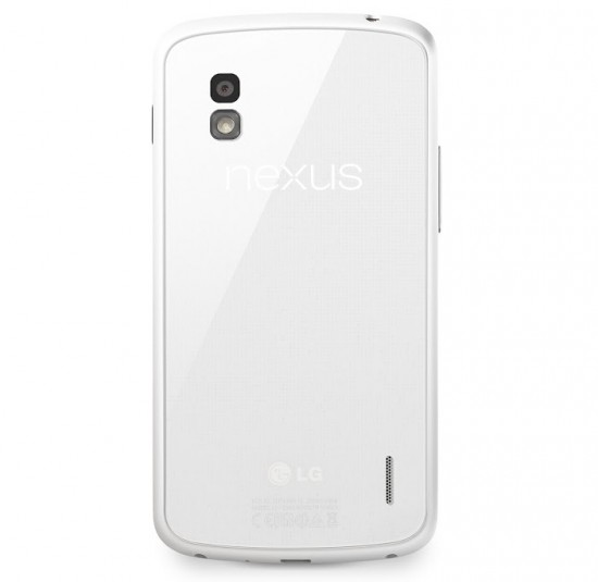 White Nexus 4 Back